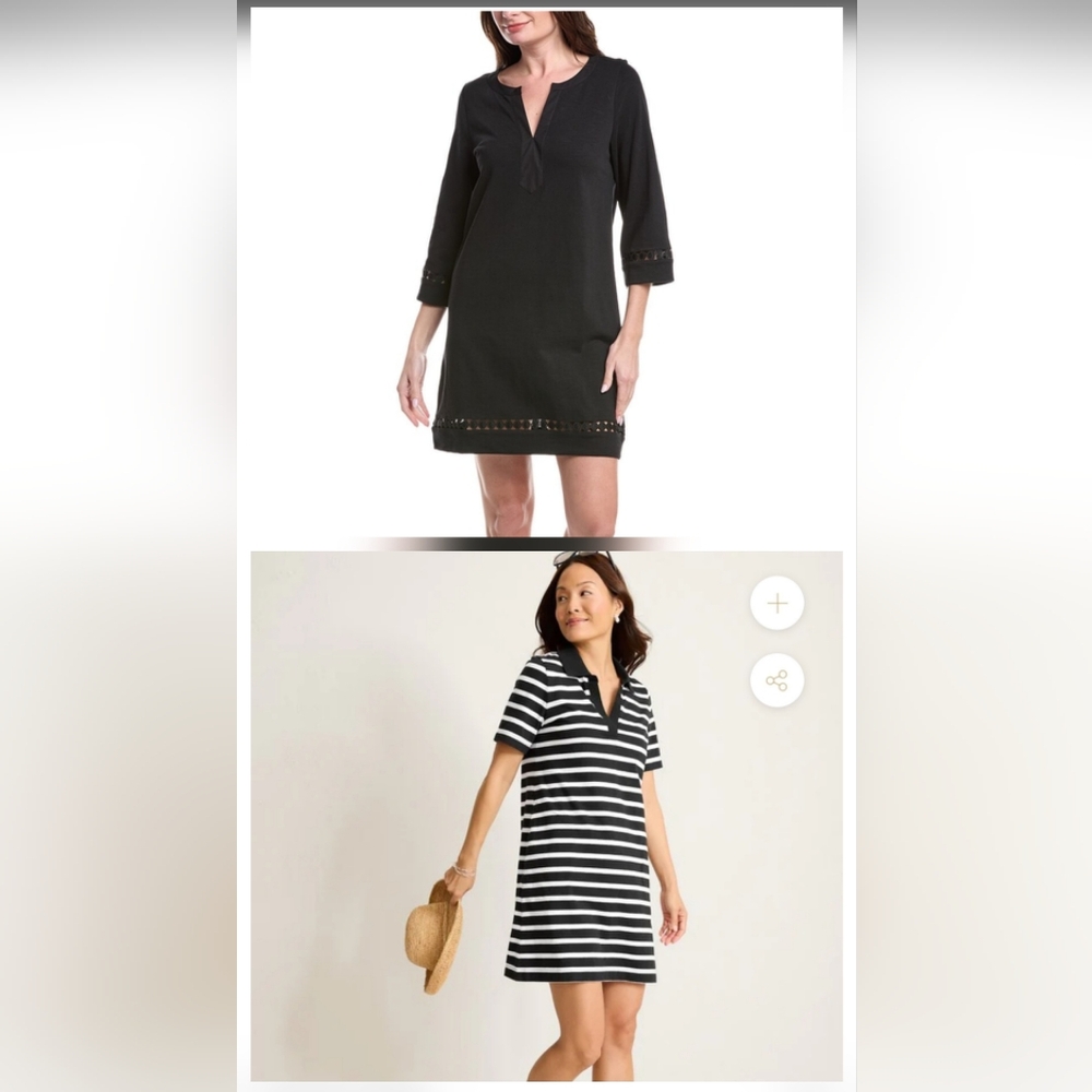 2 NWOT Tommy Bahama Dresses Size Small 100% Cotton